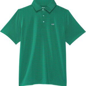 vineyard vines Kids' Bradley Stripe Stretch Polo (Big Kid)